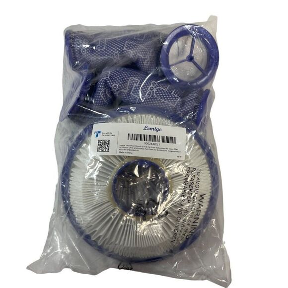 Lemige 2 Pack Post & Pre Filters Dyson DC41 DC65 DC66 UP13 UP20 Animal Vacuums - Picture 1 of 3